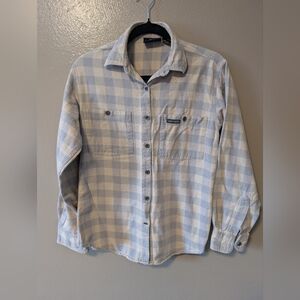 Harley Davidson women's vintage flannel. Sz M. READ details before purchasing